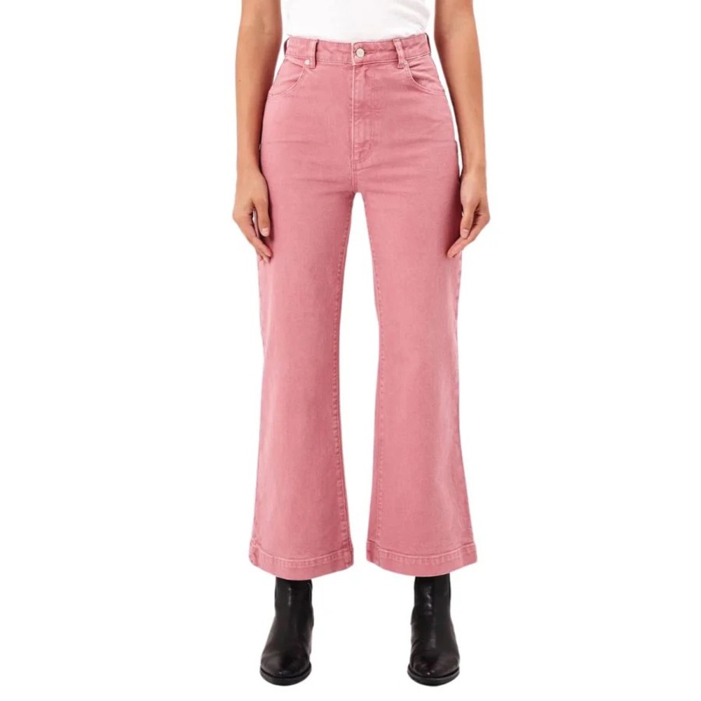 ROLLA’S Sailor Scoop high rise wide leg jean